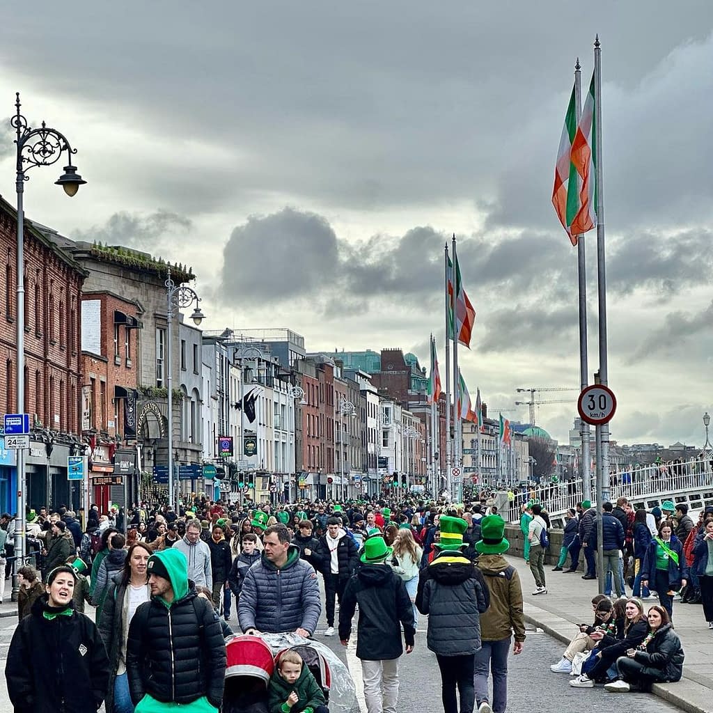 Dublin witnesses massive crowds celebrating the St Patrick’s Festival
