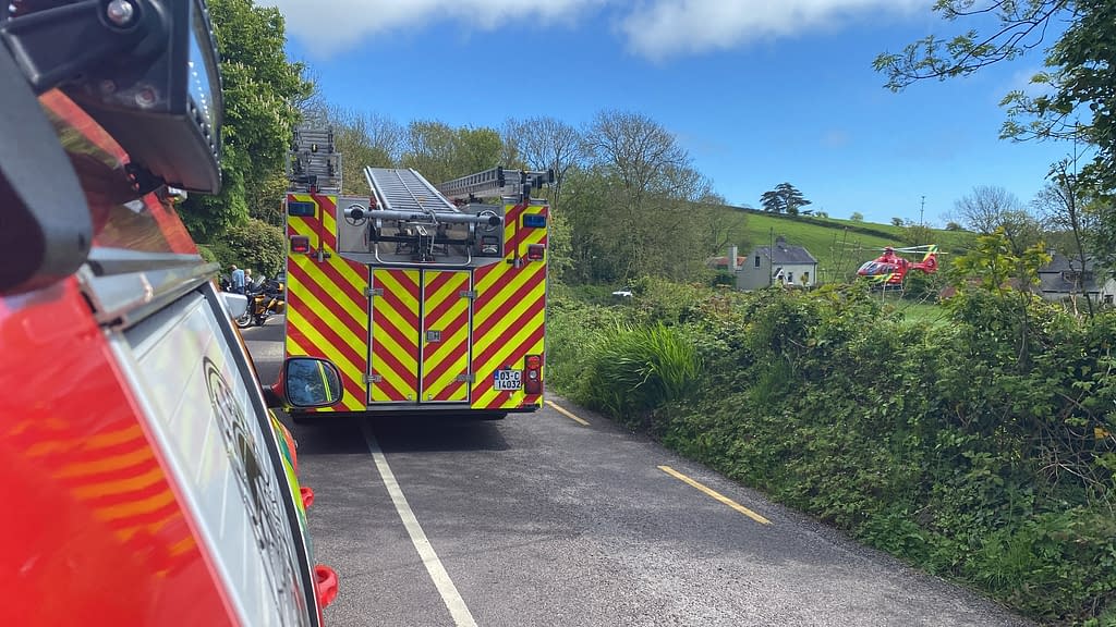 Female motorcycle rider seriously injured in West Cork accident