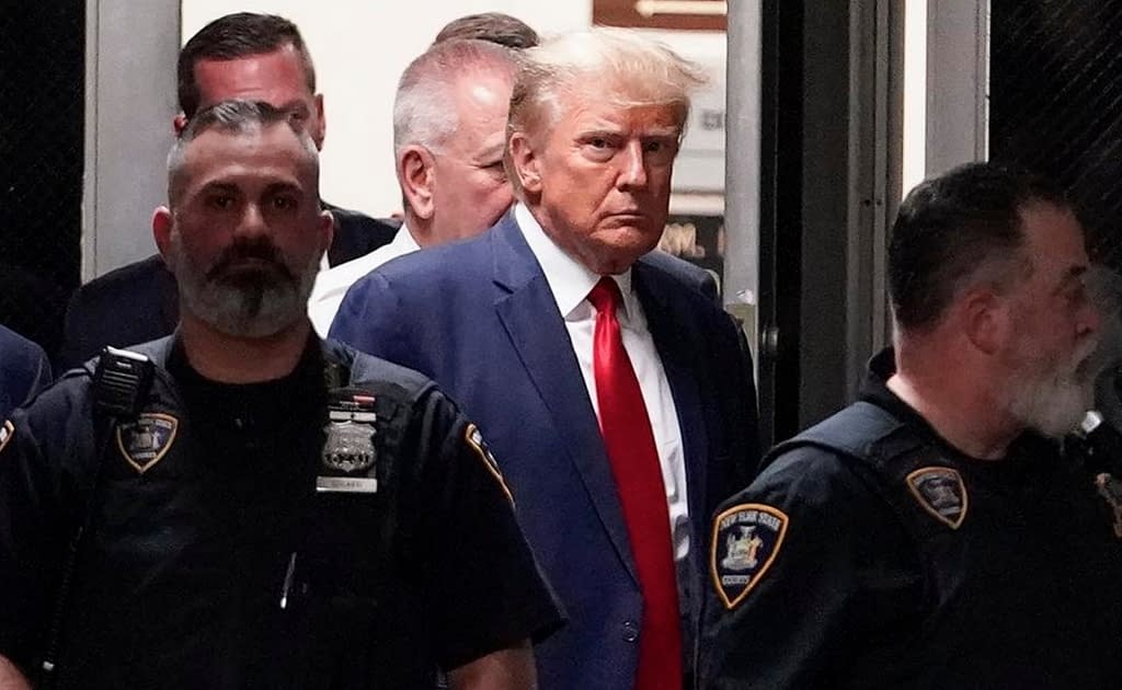 Donald Trump pleaded NOT GUILTY to 34 criminal charges in New York Courtroom