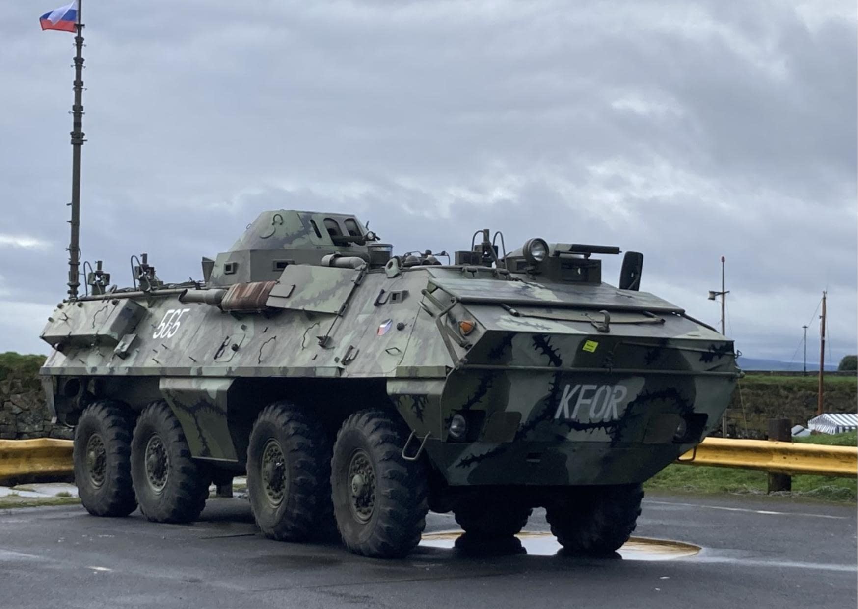 Russian-tank-Galway-port